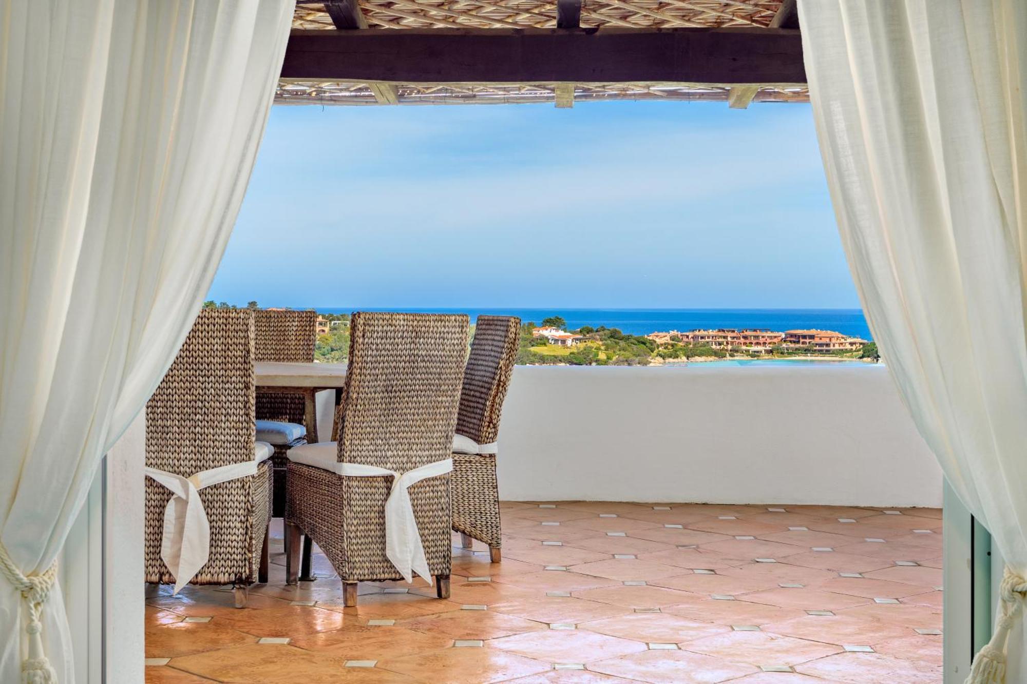 Terrazza Sul Mare A Porto Cervo Vila Exterior foto