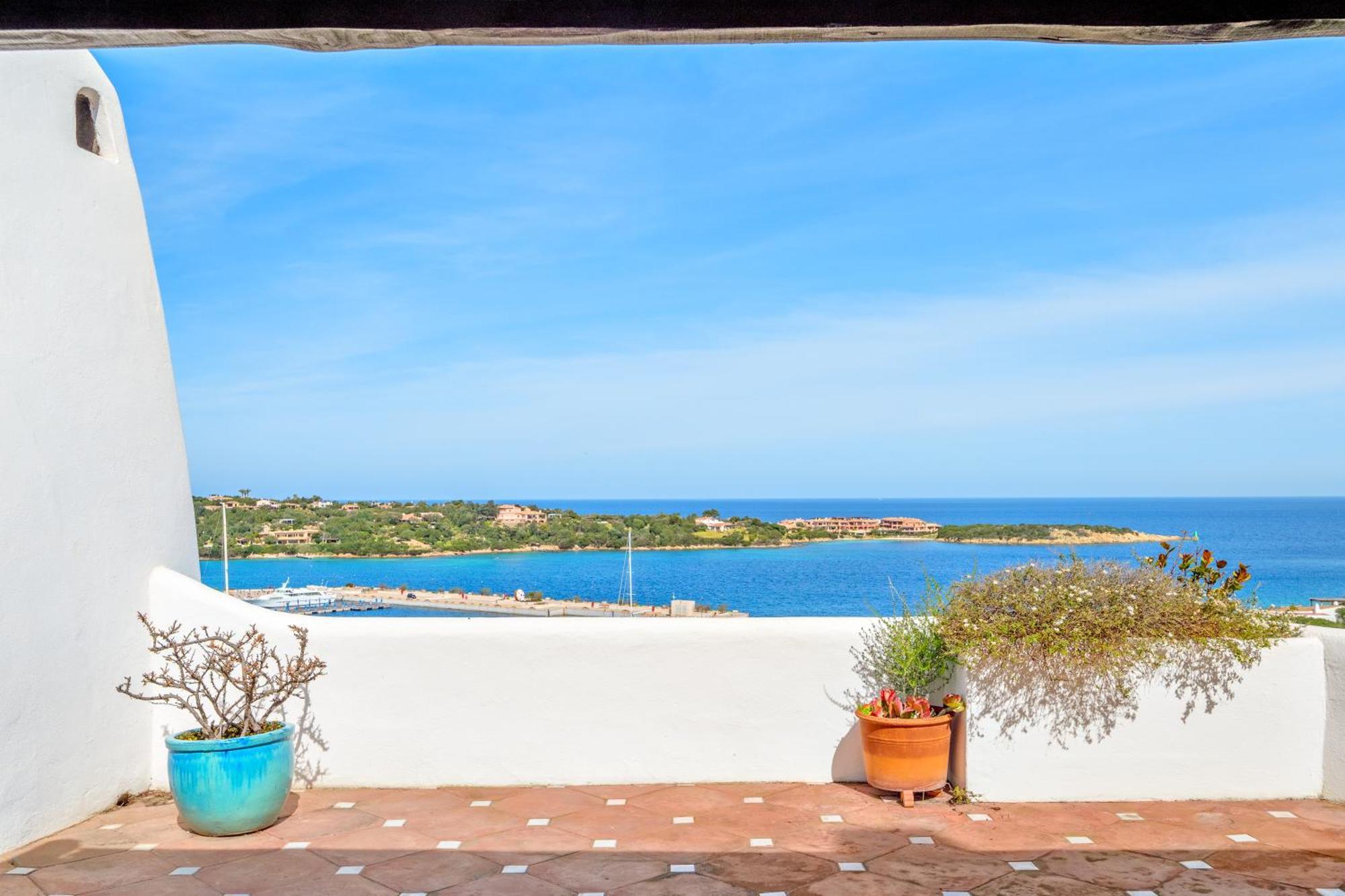 Terrazza Sul Mare A Porto Cervo Vila Exterior foto